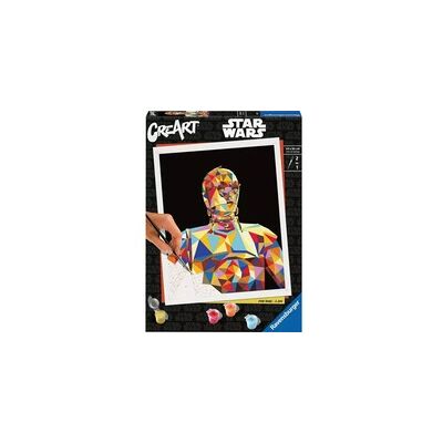 Ravensburger CreArt Star Wars - C-3PO, Peinture - Publicité Ravensburger CreArt Star Wars - C-3PO, Peinture - Publicité