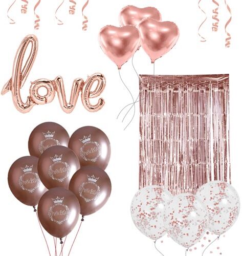 Party Deco PACK SAINT-VALENTIN LOVE OR ROSE