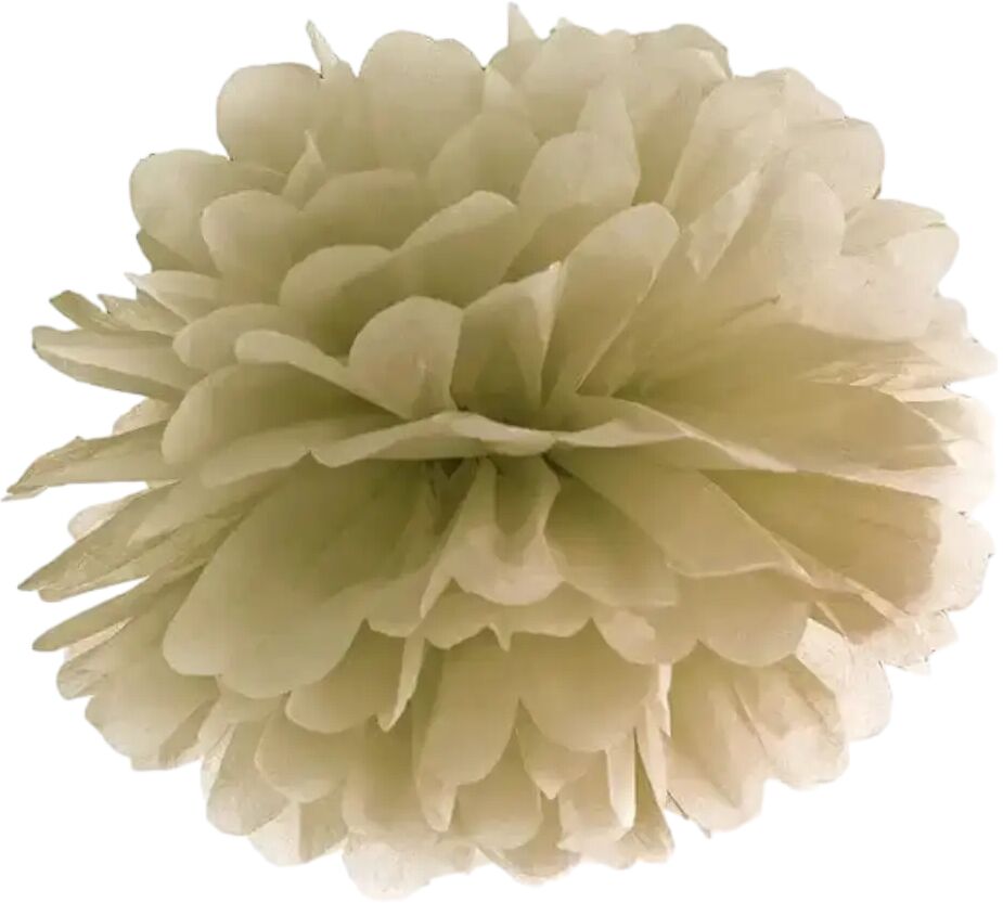 Party Deco Pompon en papier or 25cm