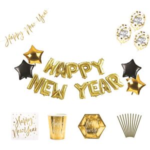 Party Deco KIT VIP COMPLET HAPPY NEW YEAR OR