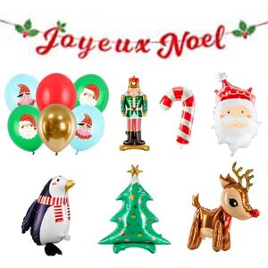 Party Pro PACK PERE NOEL & SON TRAINEAU