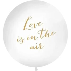 Party Deco Ballon Geant 100cm Love is in the air Or