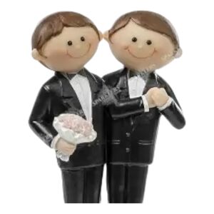 Party Deco Figurine mariage couple homosexuel