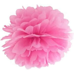 Party Deco Pompon en papier rose 25cm