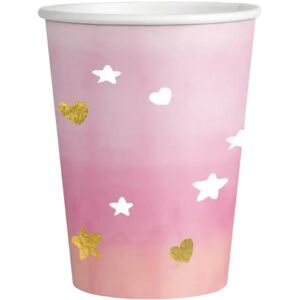 AMSCAN Gobelet en papier Oh Baby Girl (Lot de 8)