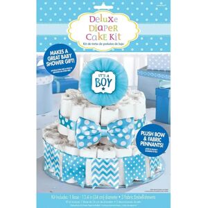 Amscan kit decoration gateau pour Baby Shower Garcon (4 pieces)