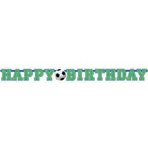 Amscan Guirlande en papier Happy Birthday Football 130x10cm
