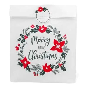 Party Deco Sachet cadeau Merry Little Christmas (3 pieces)