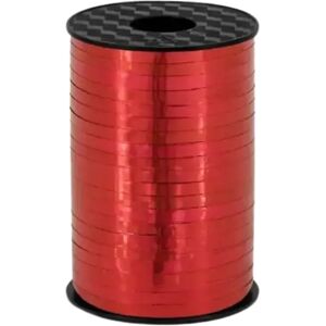 Party Deco Ruban Metallique Rouge 225 metres