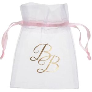 Santex Sachet Organza BB Ruban Rose (Lot de 6)