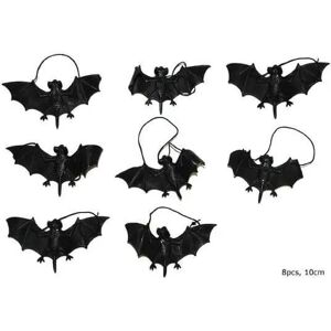 LP Lot de 8 Chauve-souris halloween - 8cm