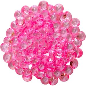 Party Deco Confettis Diamantes - Rose Clair - (lot de 100)