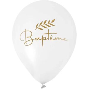 Ballon Bapteme - Lot de 6