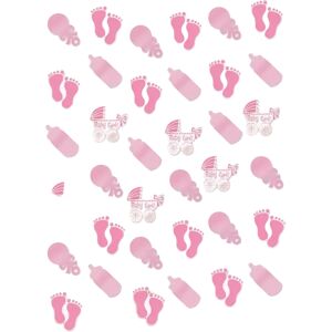 Amscan Décoration guirlande Baby Shower Fille (Lot de 6)