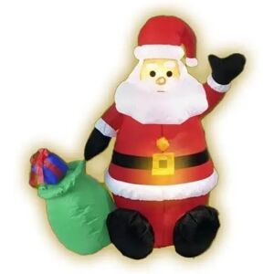 Sparklers Club Pere Noel gonflable lumineux avec hotte 120cm