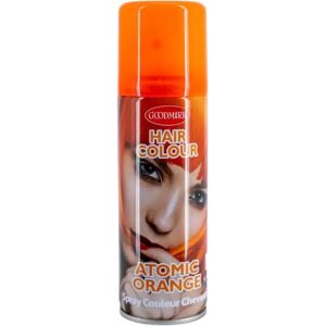 Bombe Spray cheveux, orange fluo, 125 ml 