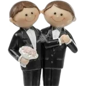 Party Deco Figurine mariage couple homosexuel