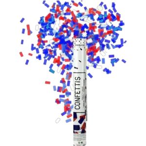 Canons a confettis Bleu Blanc Rouge - 40cm