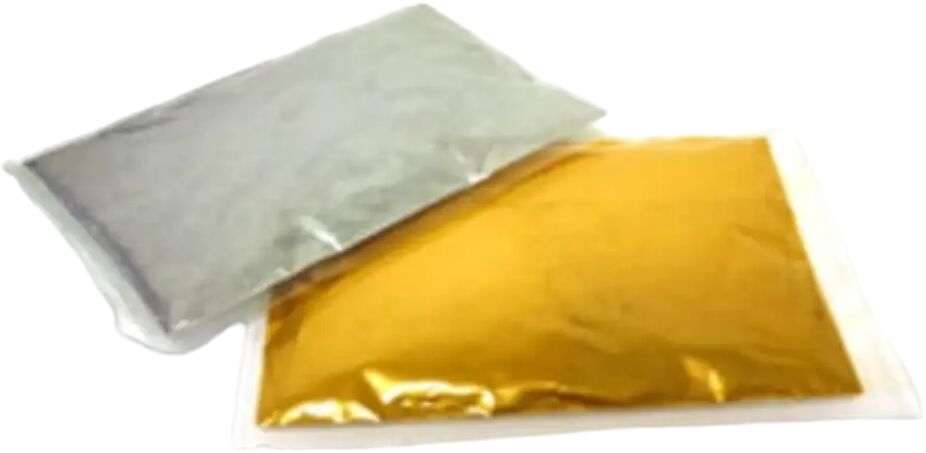 10 Sachets de Poudre Holi Argent - 70g