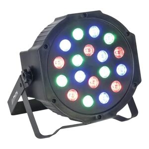 Projecteur PAR LED RGB DMX - 18 LED 1W