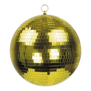 Boule a Facettes Disco Or - 30cm