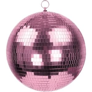 Boule a Facettes Disco Rose - 30cm