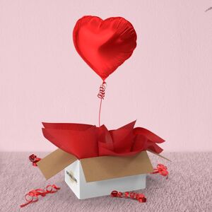 Partydeco BOX SURPRISE 1 BALLON COEUR