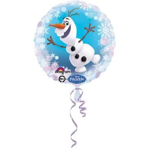 Amscan Ballon aluminium Olaf Reine des Neiges ø43cm