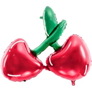 PARTY DECO Ballon Aluminium Cerises