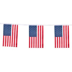 Boland Guirlande de petits drapeaux des USA