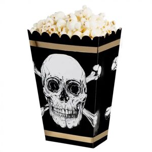Boland Pot Popcorn Tete de mort (lot de 4)