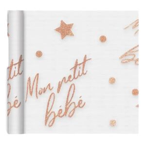 STC PRO Chemin de table Rose Gold Mon petit bebe 