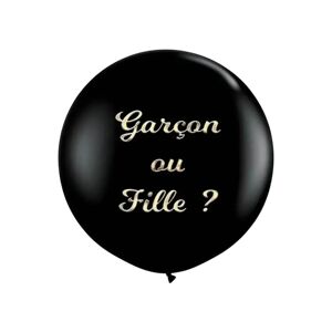 Party Pro Ballon 90cm Gender Reveal Fille ou Garcon - BLEU