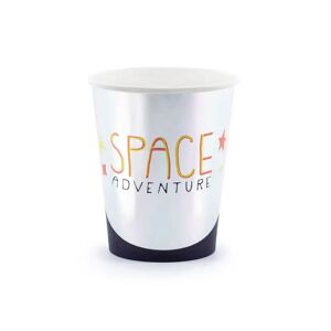 PARTYDECO Lot de 6 Gobelets - Space Party - 200ml