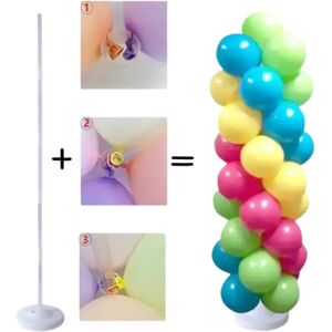 Colonne de 165 cm pour 65 Ballons avec Lest Water Bag