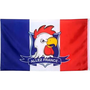 Sparklers Club Drapeau France Tete de Coq 150x90cm