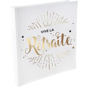 Livre d'or Vive la Retraite metallise