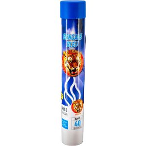 Fumigene Flamme de Bengale BLEUE VIF - Torche duree 40 sec