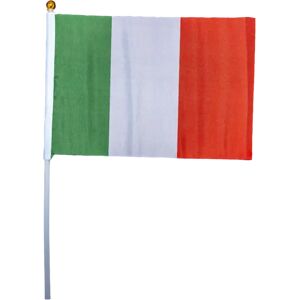 LP Lot de 12 Drapeaux Italie 15x22cm