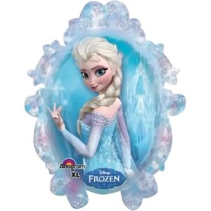 Amscan Ballon aluminium Reine des neiges forme miroir