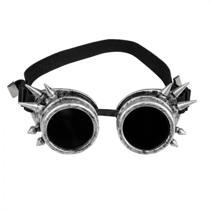 boland Lunettes Steampunk argentées