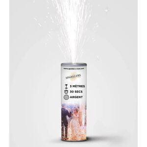 Sparklers Club Jets de scene 3 Metres/ 30 sec argent