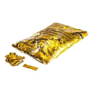 Sac 1KG confettis or metallique Rectangle 55x17mm Magic FX