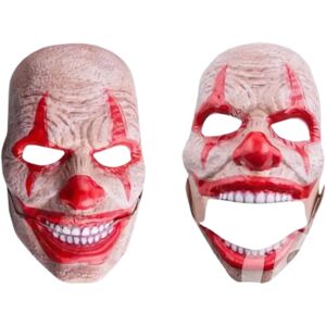 Linder Masque coque de clown d'horreur