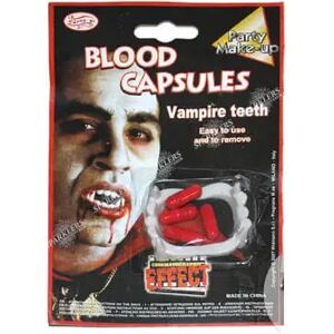 Linder Kit vampire dentier et capsules de faux sang