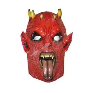 Linder Masque de demon diable rouge