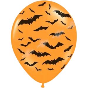 LP Lot 50 Ballons Halloween Chauve souris