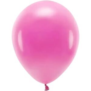 Party Deco Lot de 100 Ballons Pastel Biodegradable Rose Fonce