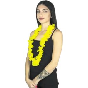 PARTY PRO Collier Hawaïen a Fleurs Jaune