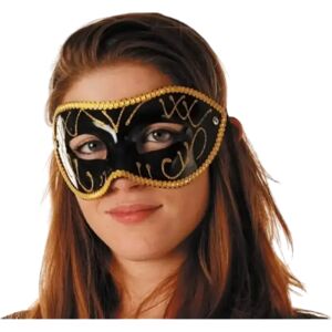 PARTY PRO Masque Venitien Noir et Or